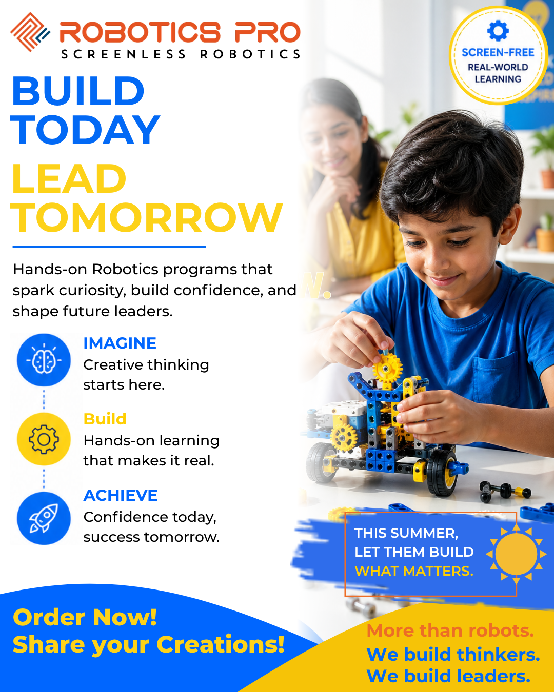 Build Today, Lead Tomorrow — Robotics Pro