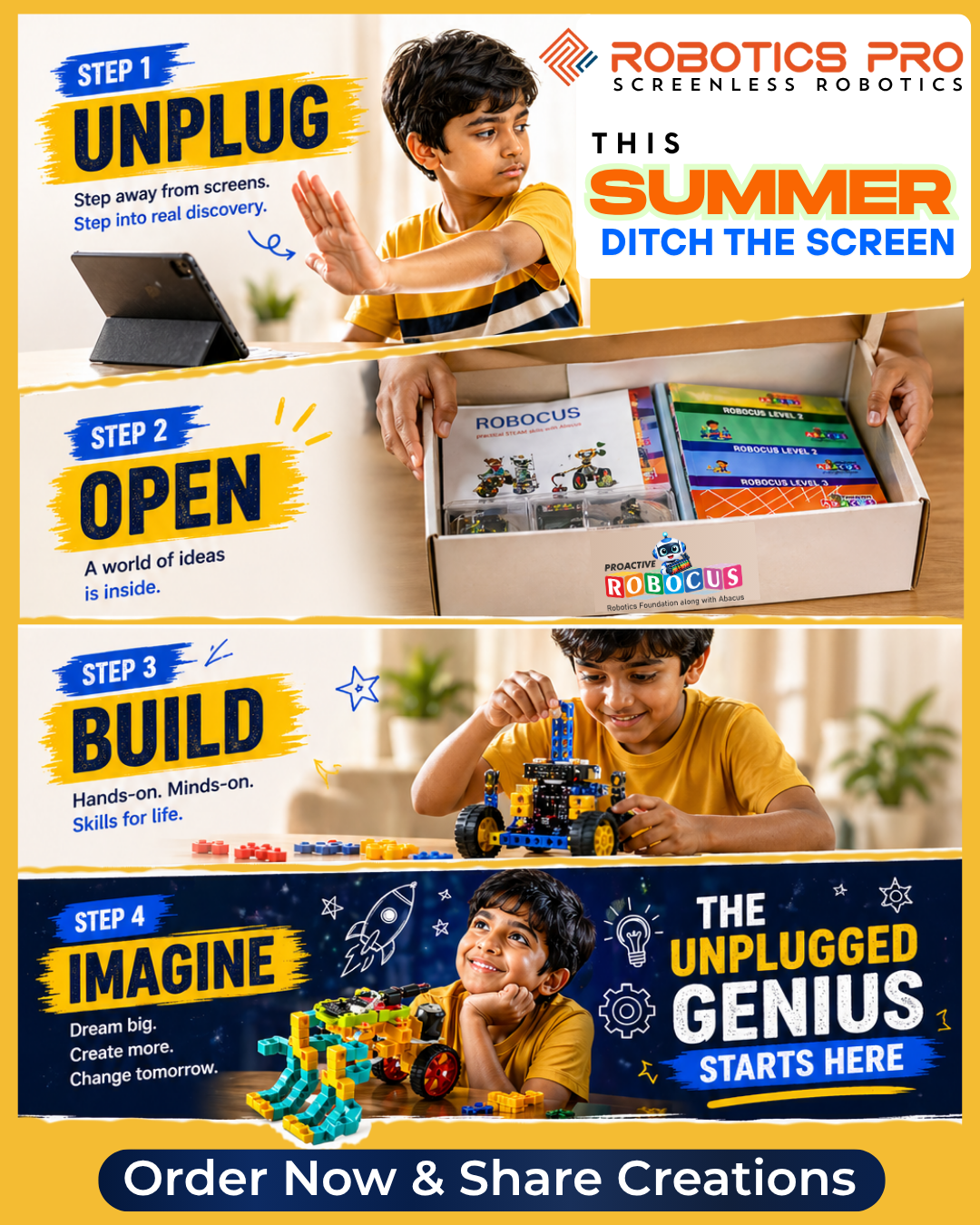 Choose Creation Over Screens — The Unplugged Genius Starts Here